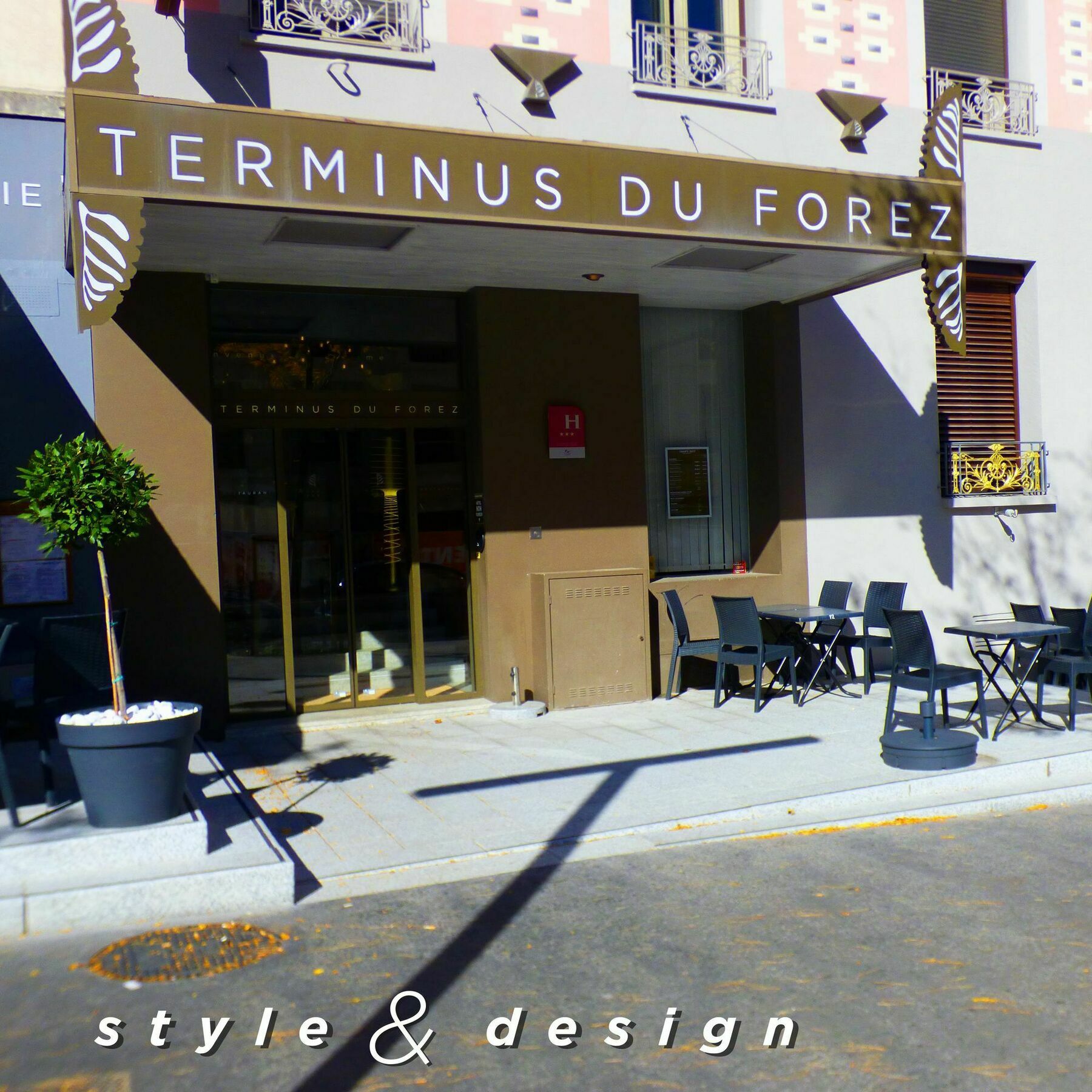Terminus Du Forez Saint-Etienne Centre Gare Chateaucreux Екстериор снимка